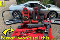 Rebuilding the Silver Ferrari Challenge Stradale